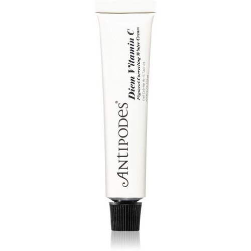 Antipodes Diem Vitamin C Pigment-Correcting Water Cream posvetlitvena vlažilna krema proti pigmentnim madežem 15 ml Slike