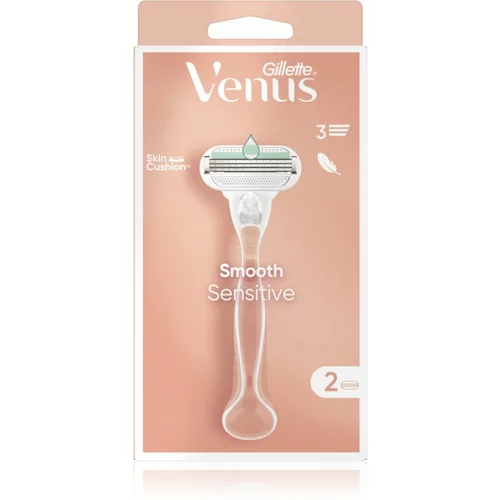 Gillette Venus Sensitive Smooth brijač + 2 zamjenske britvice