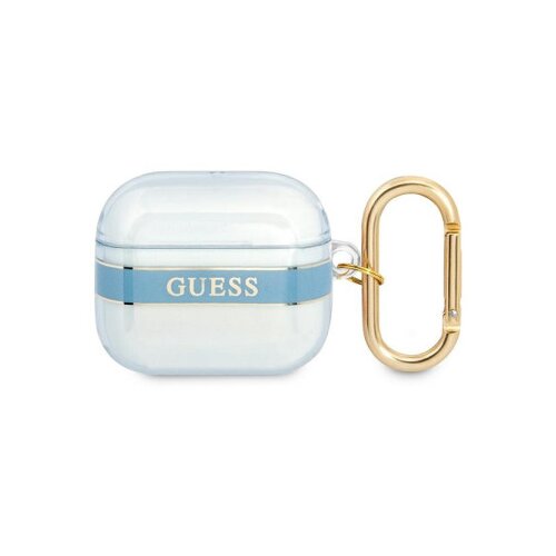 Guess ZBIRKA AIRPODS 3 COVER BLUE CASE STRAP, (21834754) Cene