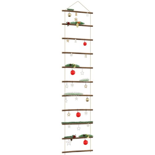  Zidni ukras u obliku ljestava 50x200 cm prirodna grana Cene