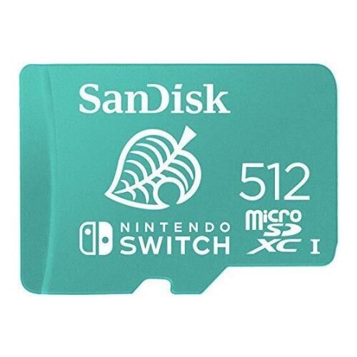 San Disk SDXC 512GB micro 100MB/s R, 90MB/s W for Ninetendo Switch Slike
