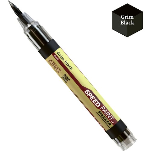 The Army Painter Speedpaint Marker - Grim Black Cene
