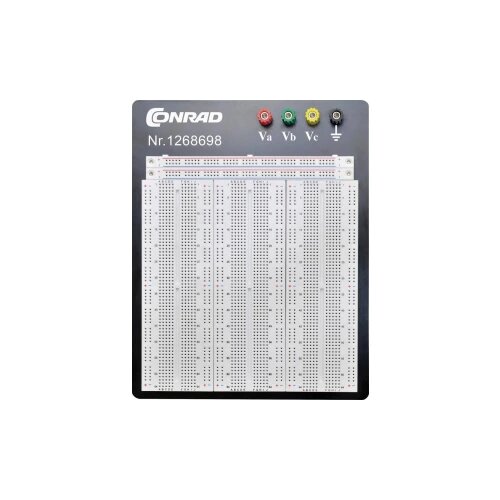 TRU COMPONENTS Testna pločica Ukupan broj polova 2700 (D x Š x V) 186.2 x 171.6 x 8.4 mm 0165-40-1-32032 1 ST Cijene