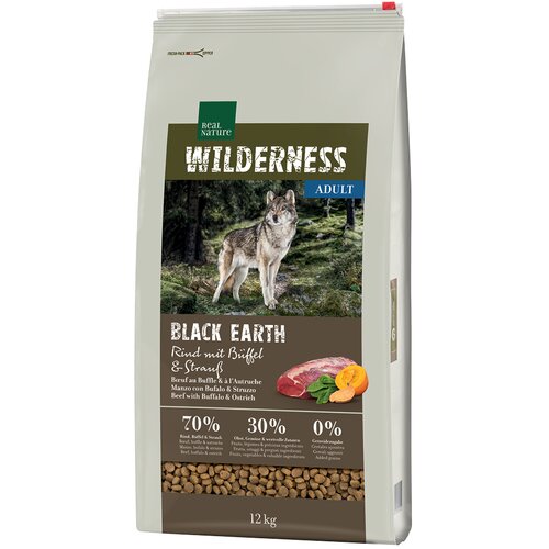 Real Nature Wilderness Adult Black Earth govedina s nojem i bivolom Cijene
