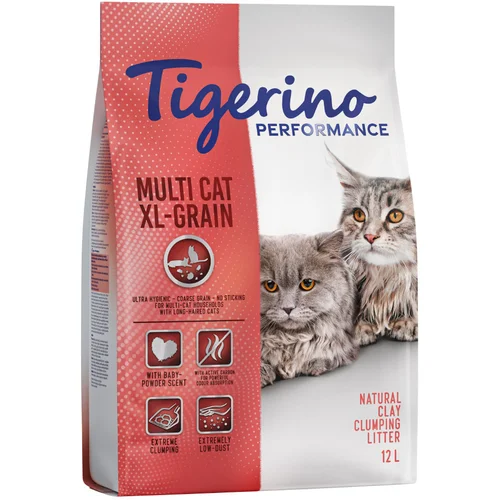 Tigerino Sniženo! Performance pijesak za mačke - XL-Grain: Multi Cat 12 l