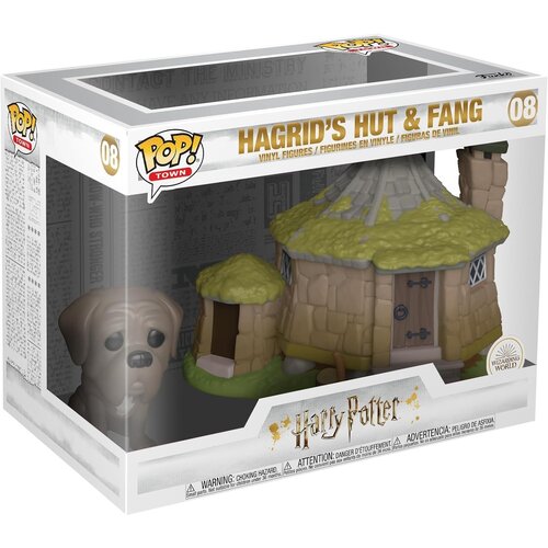 Funko Pop Town Hagrids Hut with Fang Cene