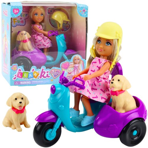  Ankiki Mini Doll on a Three-Wheeled Scooter Dog Set Cijene
