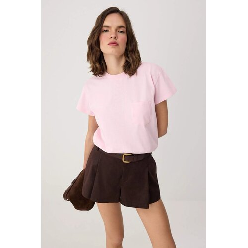 TRENDYOLMILLA Ženska majica TWOSS26TS00278, Roze Cene