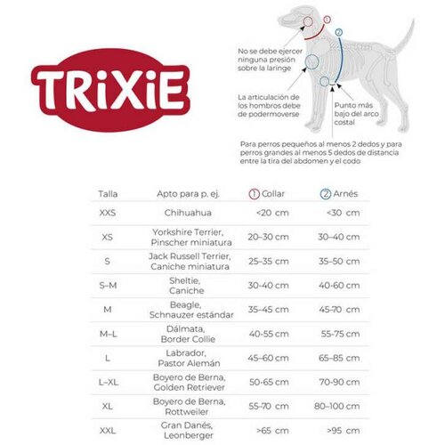 Trixie povodec za pse Premium extra dolg M-L 1,80 m/20 mm petrol Slike