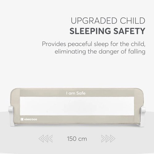  Za&amp;scaron;titna ogradica za krevetac I am Safe 150 cm Beige KKB60011 Slike