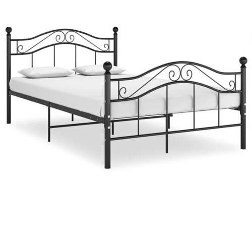  Okvir za krevet crni metalni 120 x 200 cm Cijene