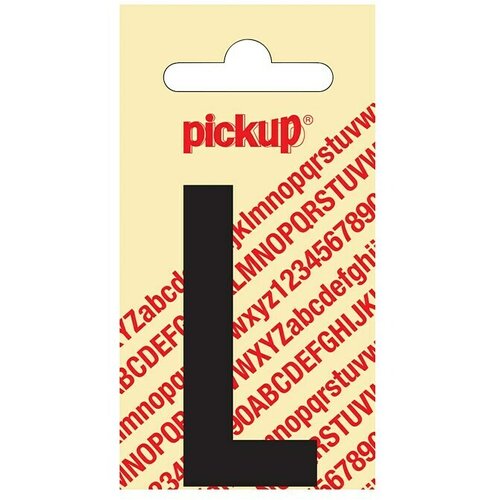 Pickup Naljepnica (Motiv: L, Crne boje, Visina: 60 mm) Slike