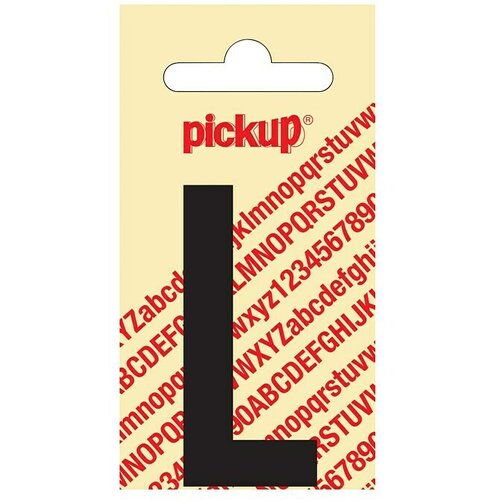 Pickup Samolepilni listki (Motiv: L, Črne barve, Vi&scaron;ina: 60 mm) Cene