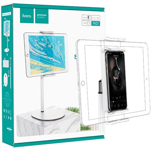 Hoco . Držač za tablet, smartphone, 4.7" - 10", stolni - PH31 Cijene