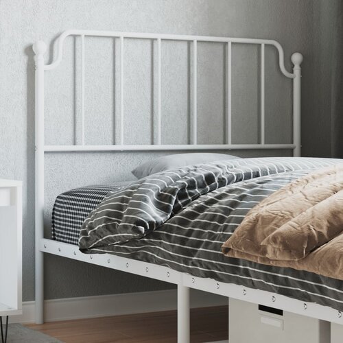  The Living Store Kovinsko vzglavje belo 107 cm - Vzglavje, (21442533) Cene