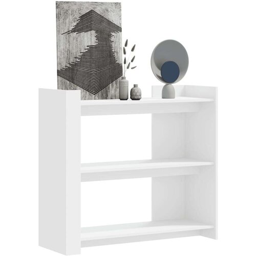  Konzolni stol bijeli 100 x 35 x 90 cm od konstruiranog drva Cene