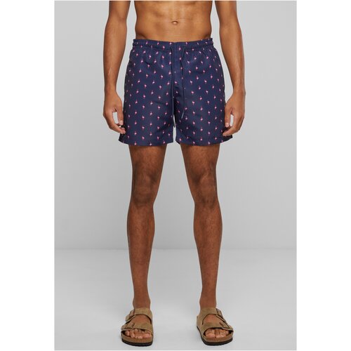 Urban Classics Pattern swimsuit shorts flamingo Slike