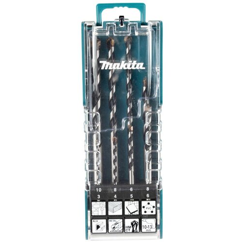 Makita ZESTAW WIERTEŁ UNIWERSALNYCH HM /CT 8szt. Cene