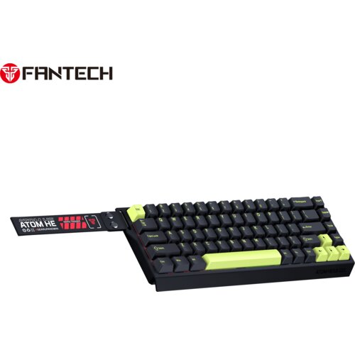 Fantech Gejmerska mehanicka tastatura MK922 Atom HE68 Pro Superaxfit magnetic emerald switch Slike