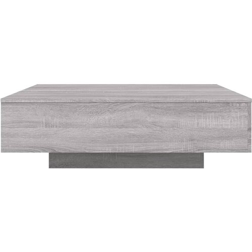  Stolić za kavu boja hrasta 100x100x31 cm konstruirano drvo Slike