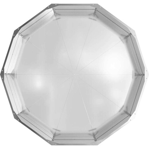  Sadilica Srebrno 120 x 120 x 35 cm Cinkani čelik Slike