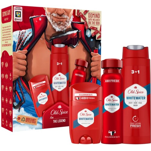 Old Spice Whitewater Alpinist Set darilni set (za moške) Cene