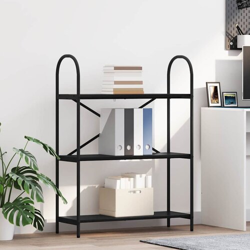  Polica Crni hrast 80 x 30 x 109 cm Konstruirano drvo Cijene