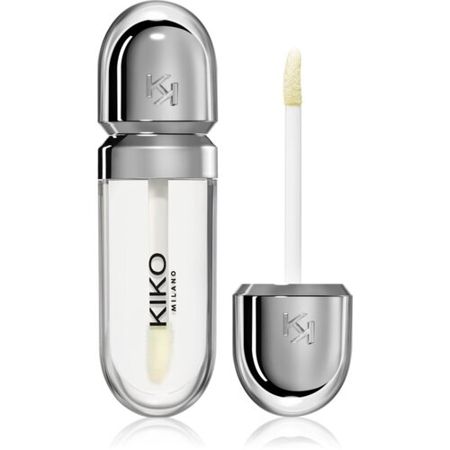 KIKO Milano 3D Hydra vlažilni sijaj za ustnice odtenek 01 Clear 6,5 ml Slike