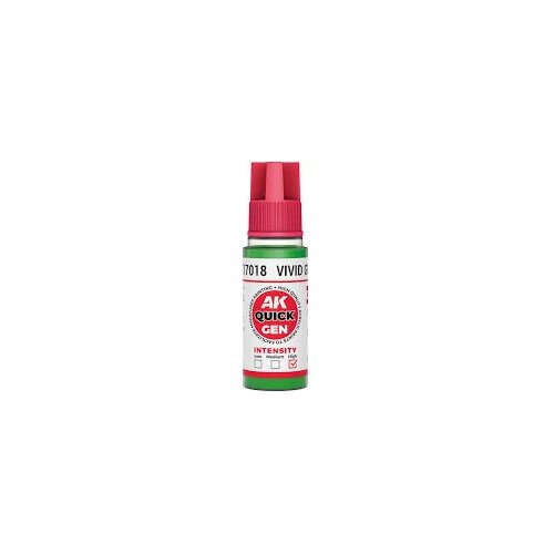 AK Interactive Vivid Green 18ml - Quick Gen Speed Paint AK17018 Slike