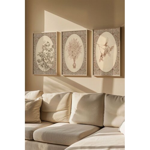 Wallity Uokvirena slika Artsmdf3Lu7, 50x70 cm, 3 dijela Cene