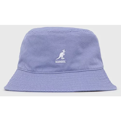 Kangol Pamučni šešir boja: ljubičasta, pamučni