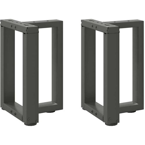 vidaXL Noge za stolić T-oblika 2 kom antracit 38x25x(42-43) cm čelik Cijene