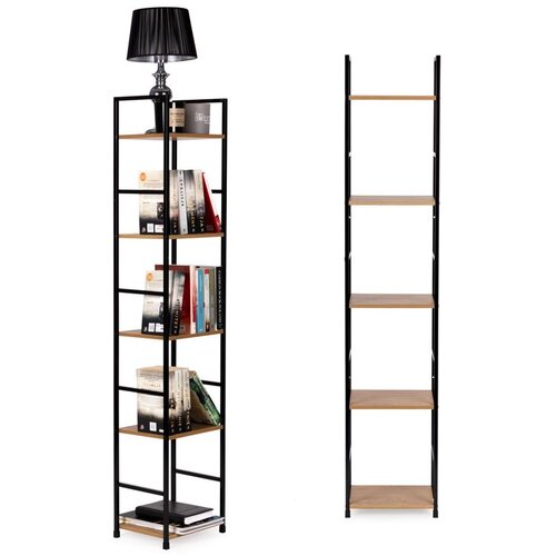 Modern Home LOFT drvene police za knjige, 5 razina 144,5 x 29 cm Cijene