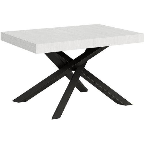 Itamoby &amp;nbsp; Volantis (90x120/224 cm) - bela, barva nog: antracit - raztegljiva jedilna miza, (20841959) Slike