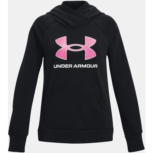 Under Armour Sweatshirt Rival Fleece BL Hoodie-BLK - Girls Slike