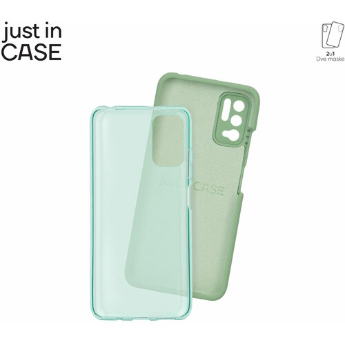 Just In Case 2u1 extra case mix paket zeleni za redmi note 10 5G Cene