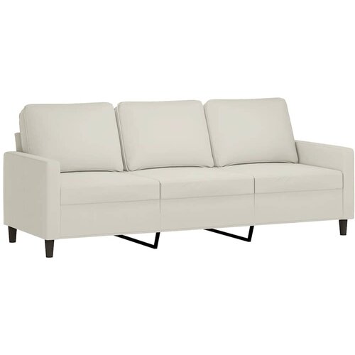  Trosjed s tabureom krem 180 cm bar&amp;scaron;unasti Slike