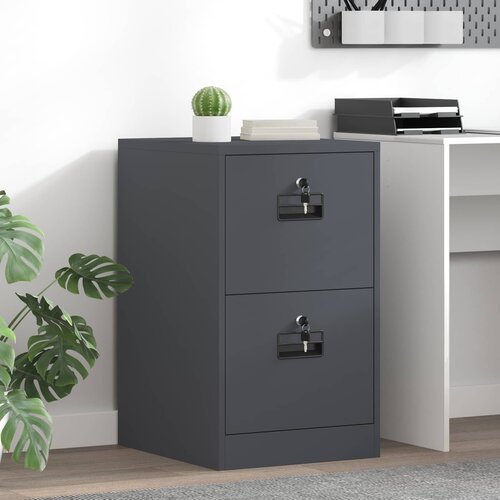 Kabinet za datoteke s ladicama Antracit 44 x 50 x 74,5 cm Cijene