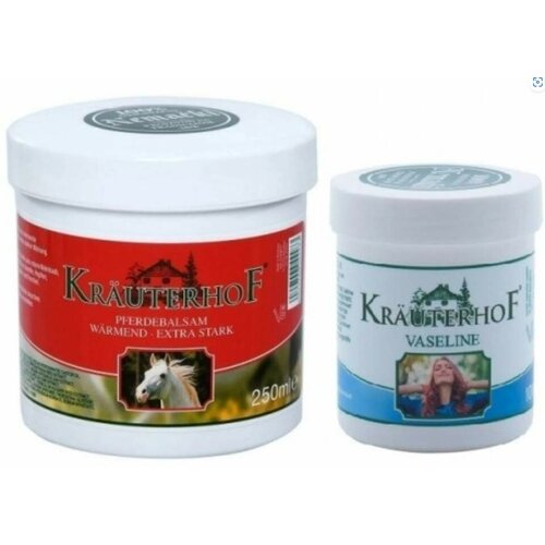 Krauterhof Crveni konjski balzam, 250 ml + Vazelin, 100 ml GRATIS Cene