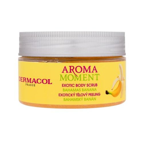 Dermacol Aroma Moment Bahamas Banana Exotic Body Scrub šećerni piling s mirisom banane 200 ml unisex Cijene