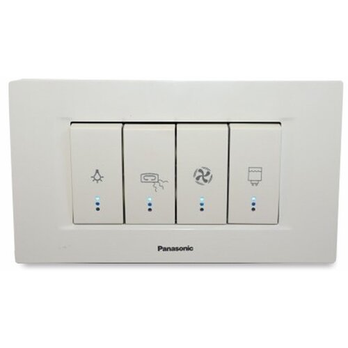 Panasonic 4M beli horizontalni kupatilski indikator sa indik. WT9(WVTT40025WH)-EU2 Thea Modular Cene