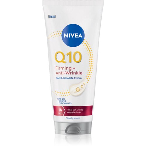 Nivea Q10 Firming + Anti-Wrinkle učvrstitvena krema za vrat in dekolte 200 ml Cene