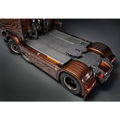 Italeri 3897 Scania R730 V8 Black Amber model kamiona za sastavljanje 1:24 Slike