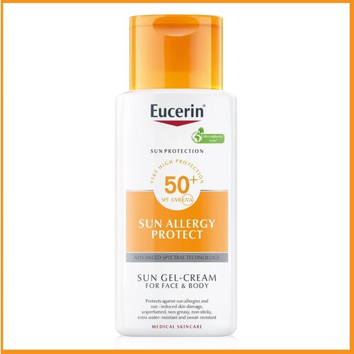 Eucerin sun gel krem protiv alergija SPF50 150 ml Slike