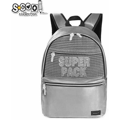 Scool Ranac Teenage Superpack Silver SC1661 Slike