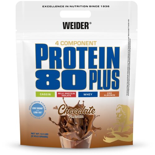 Weider Protein 80 Plus 2000 g čokolada Cijene