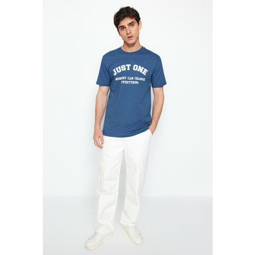 Trendyol T-Shirt - Navy blue - Regular fit Slike
