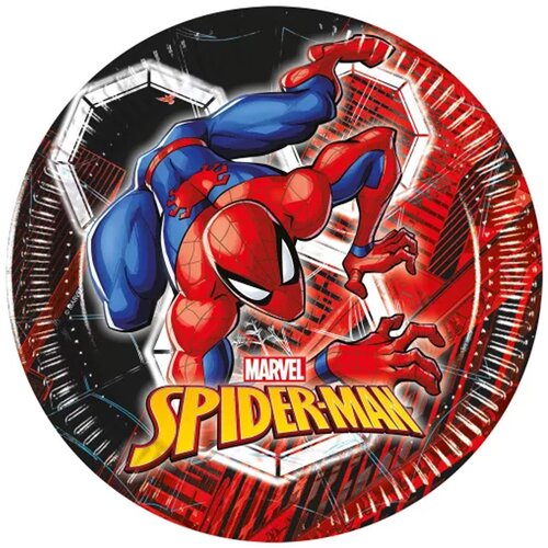 Procos Spider-Man papirnati tanjuri, set od 8 kom, 20 cm Slike