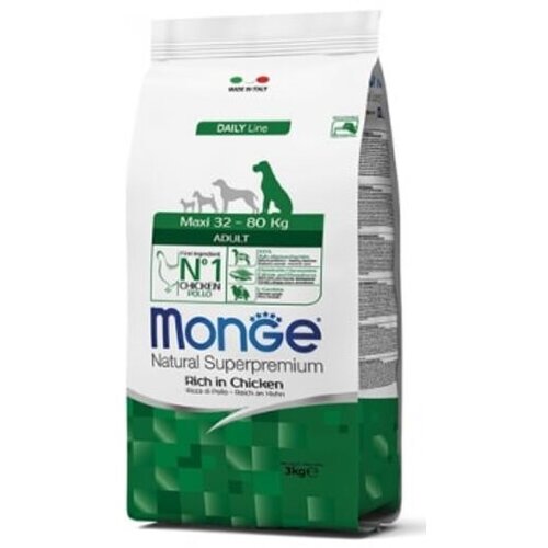 Monge hrana za pse piletina maxi adult 15Kg Slike