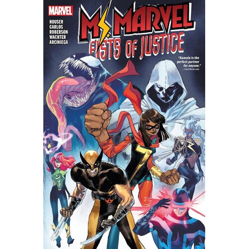 Penguin Random House Jody Houser, Ibraim Roberson, Ze Carlos, Dave Wachter - Ms. Marvel: Fists Of Justice Cene